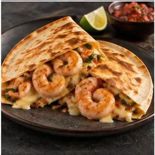 Shrimp — AI-generated representative photos — not photographs of Eduar2’s actual dishes.