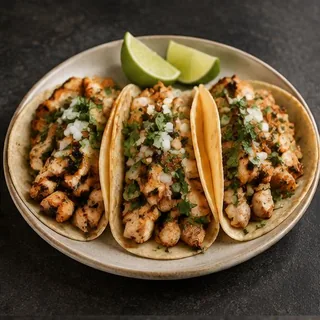 Chicken — AI-generated representative photos — not photographs of Eduar2’s actual dishes.