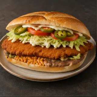 Chicken Milanesa — AI-generated representative photos — not photographs of Eduar2’s actual dishes.